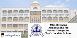 MSCAS Opens Application for multiple programs